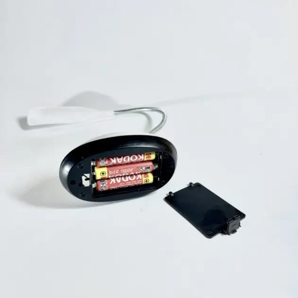 Настольная LED-лампа на батарейках (АААх3), MINI X-7188, Белая / Гибкий светодиодный мини-светильник