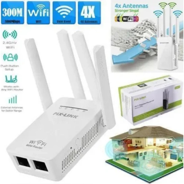 Роутер Wi-Fi 09 lv wr с функцией репитера и режимом AP