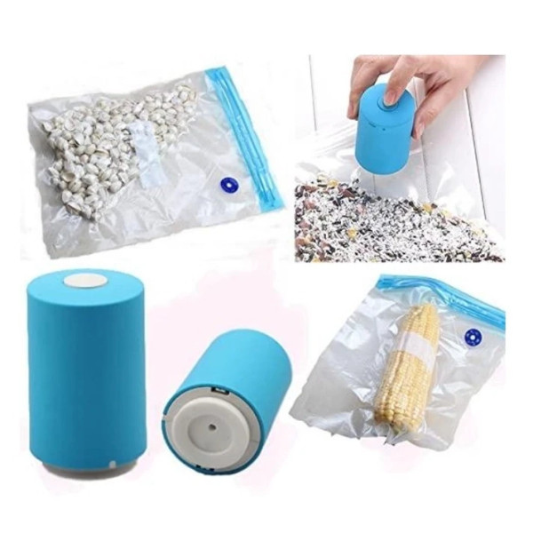 Упаковщик для еды Vacuum Sealer Always Fresh с 6 вакуумными пакетами в комплекте