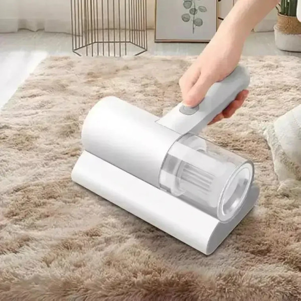 Ручной домашний прибор MITE REMOVER для удаления клещей и очистки матрасов с использованием УФ-света, белый