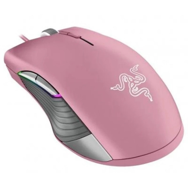 Геймерская игровая мышь с подсветкой Lancehead Tournament Edition Pink USB