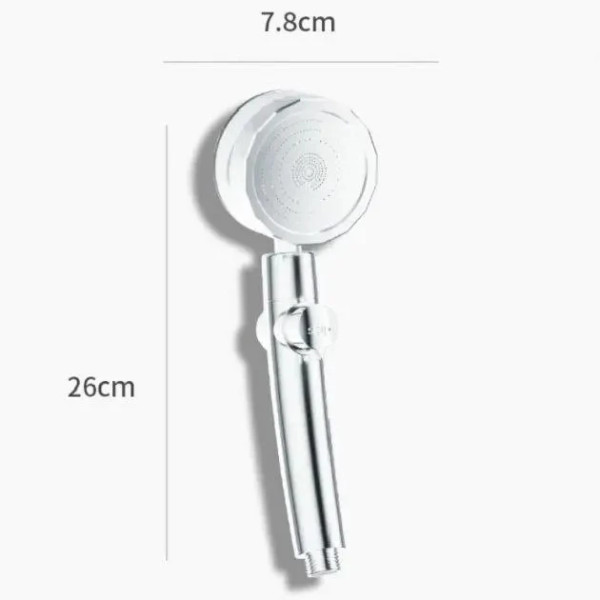 Насадка для душу з вентилятором Turbocharged Water Saving Shower