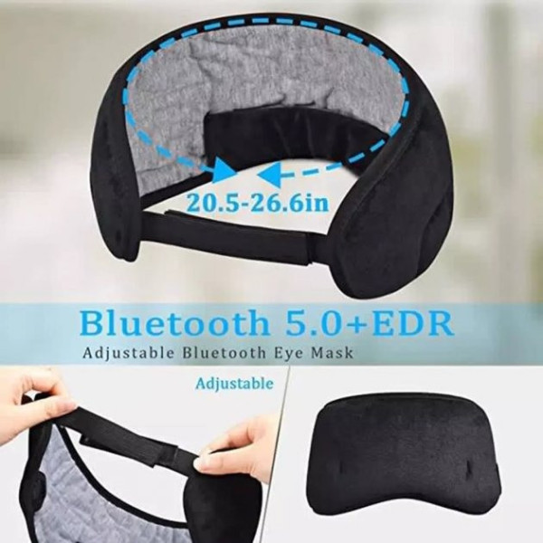 Маска для сна MUSIC GOGGLES с Bluetooth гарнитурой / Повязка на глаза для сна с наушниками