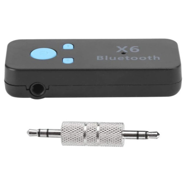 Трансмиттер Bluetooth приемник аудио ресивер BT-X6 черный