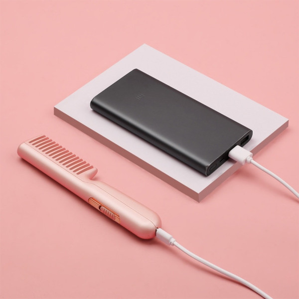 Портативна гребінець випрямляч для укладання волосся з USB, HAIR COMB LY-297