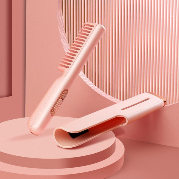 Портативна гребінець випрямляч для укладання волосся з USB, HAIR COMB LY-297