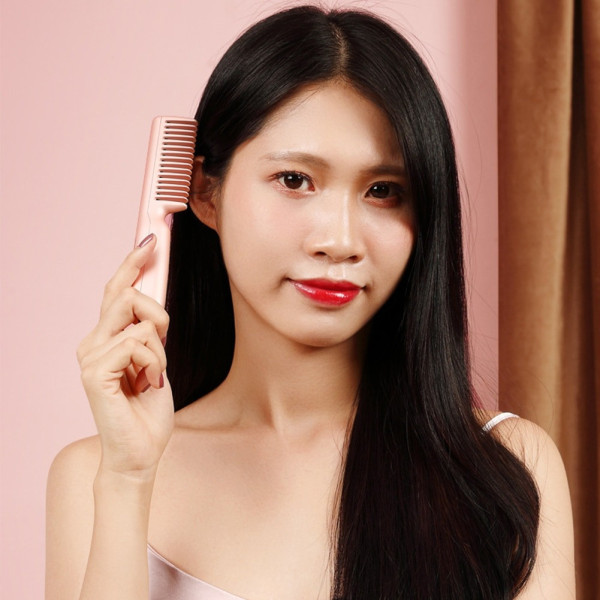 Портативна гребінець випрямляч для укладання волосся з USB, HAIR COMB LY-297
