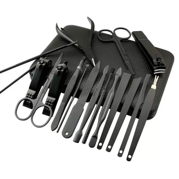 Маникюрный набор 18 предметов для маникюра и педикюра Manicure Suits