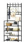 Вешалка New simple floor clothes rack для одежды с полками для обуви 150х60x26см