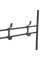 Вешалка New simple floor clothes rack для одежды с полками для обуви 150х60x26см