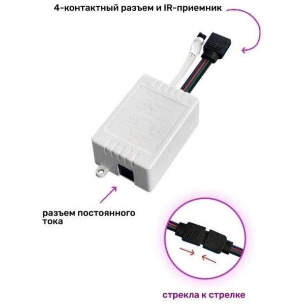 Светодиодная USB лента 5 м Rope-Lights SMD5050 IP65 RGB с контроллером