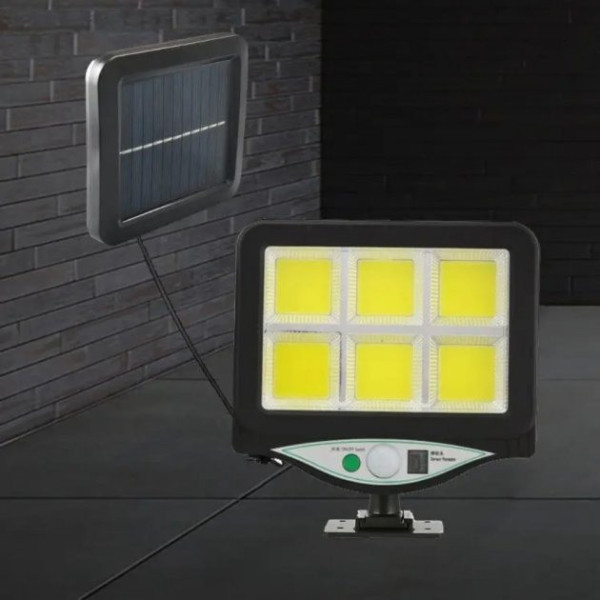 Вуличний ліхтар із датчиком руху Solar Light BL BK128-6COB