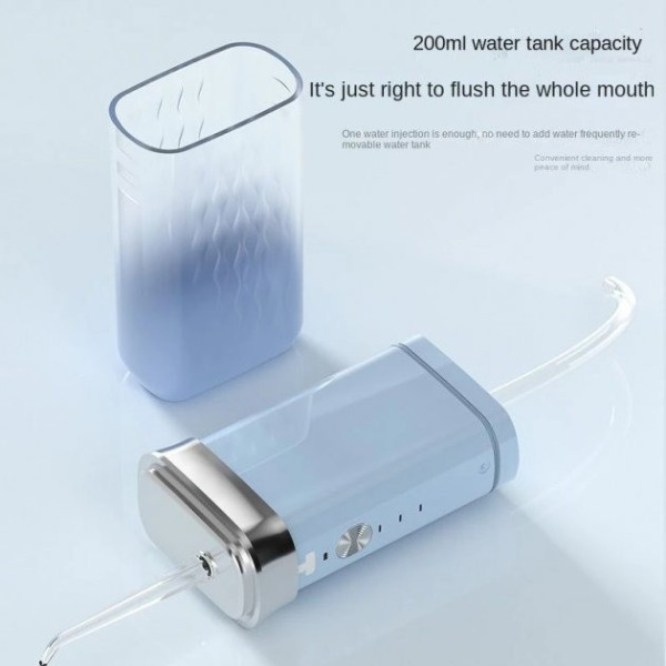 Портативный ирригатор для полости рта Power-floss Shining Ipx7 LY-314 Blue