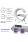 Многофункциональная лампа ночник Smart Light Sound Machine 5 в 1 с беспроводной зарядкой 15W и колонка