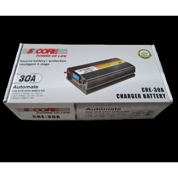 Акумуляторна зарядка BATTERY CHARDER 30A MA-1230A - зарядне для акумулятора