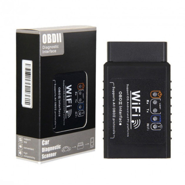 Діагностичний автосканер ELM327 OBD2 Wi-Fi з чипом PIC18F25K80, універсальний автомобільний WIFI сканер
