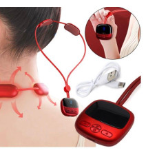 Массажер для шеи NECK MASSAGER LY-480 импульсный электромассажер для плеч