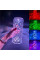 Ночник хрустальная ваза светодиодная Crystal Rose Ambience 16-цветов RGB 19.5 см AND463