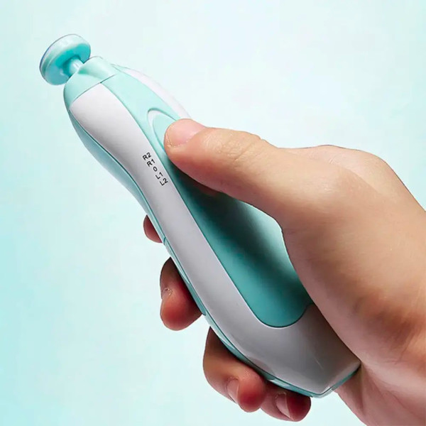 Акумуляторна дитяча пилка тример для нігтів і 6 насадок NAIL TRIMMER XL-667