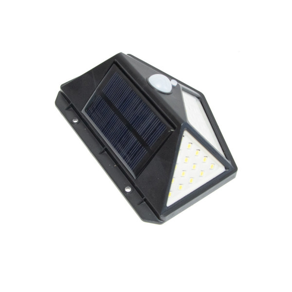 Світлодіодний світильник із датчиком руху на сонячних батареях Solar Interaction Wall Lamp 100 LED