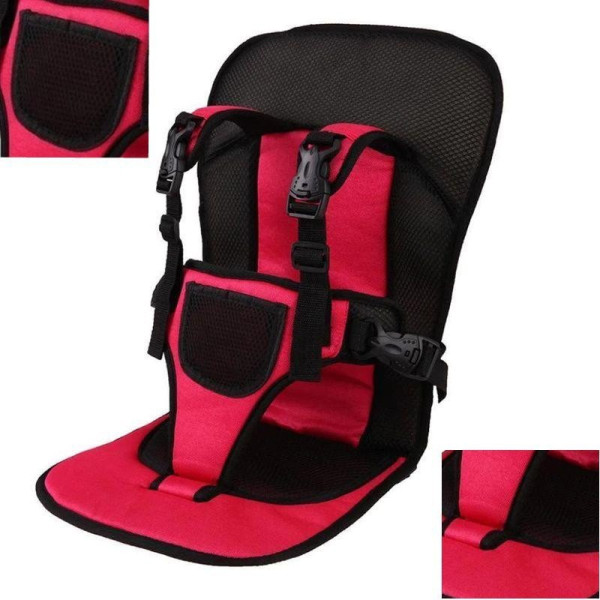 Дитяче безкрісельне автокрісло Multi Function Car Cushion Червоний