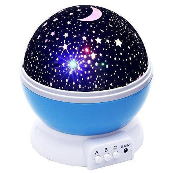 Обертовый ночник-проектор Звёздное небо 3D Star Master Dream QDP01