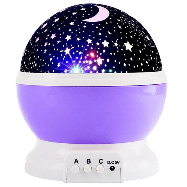 Обертовый ночник-проектор Звёздное небо 3D Star Master Dream QDP01