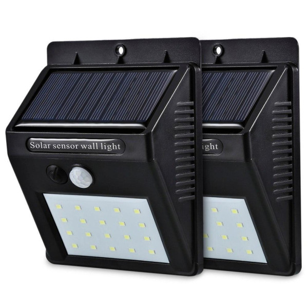 Уличный фонарь с датчиком движения на солнечных батареях BL-609 20SMD