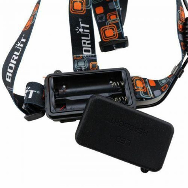 Налобный фонарь 3 Led RJ 3000 T6