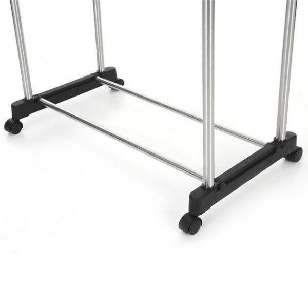 Стойка для одежды подвижная Double Pole Clothers Horse (30 кг)