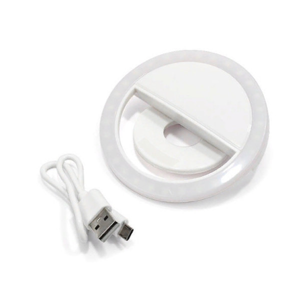 Светодиодное кольцо для селфи Selfie Ring Light RK-12