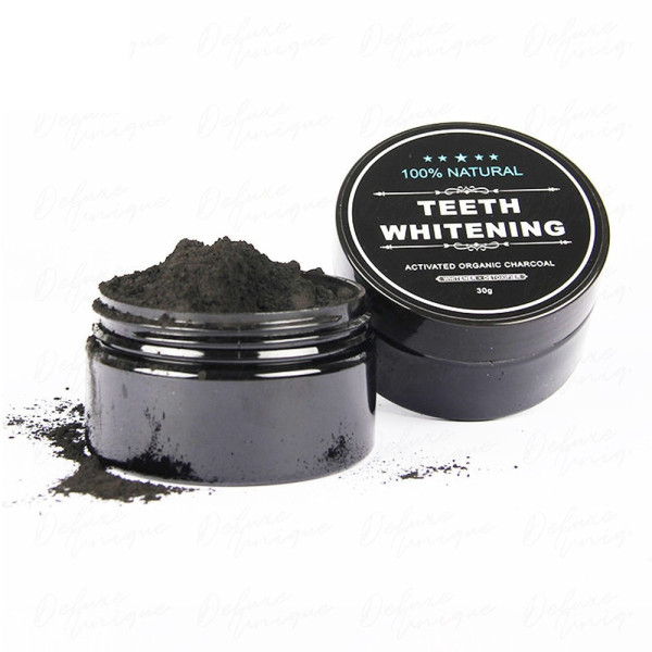 Отбеливатель зубов Miracle Teeth Whitener, черная зубная паста