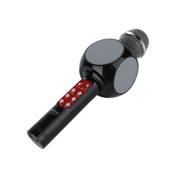 Бездротовий Bluetooth-мікрофон караоке WSTER WS-1816 Чорний