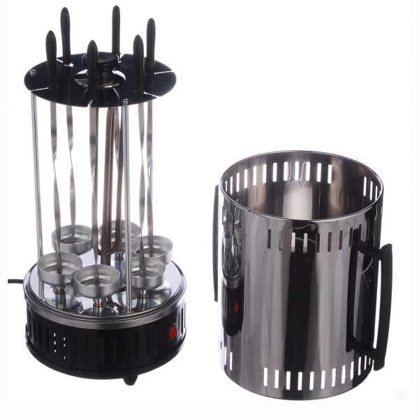 Электрошашличница вертикальная Domotec BBQ MS-7782