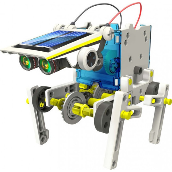 Конструктор робота на сонячних батареях Solar Robot 14 в 1