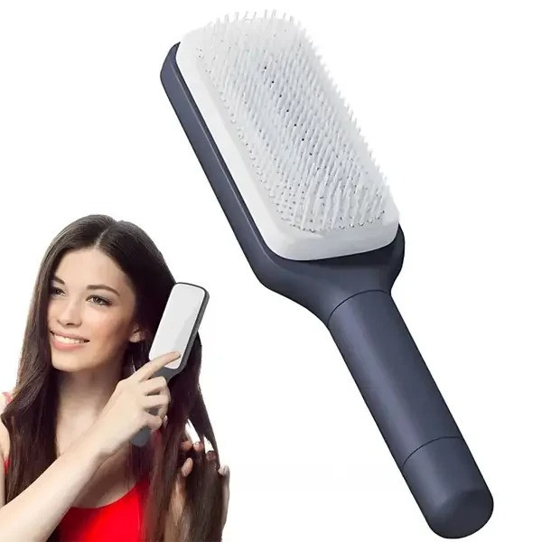 Расческа массажная Hair straightener AND LY-639 с функцией самоочистки