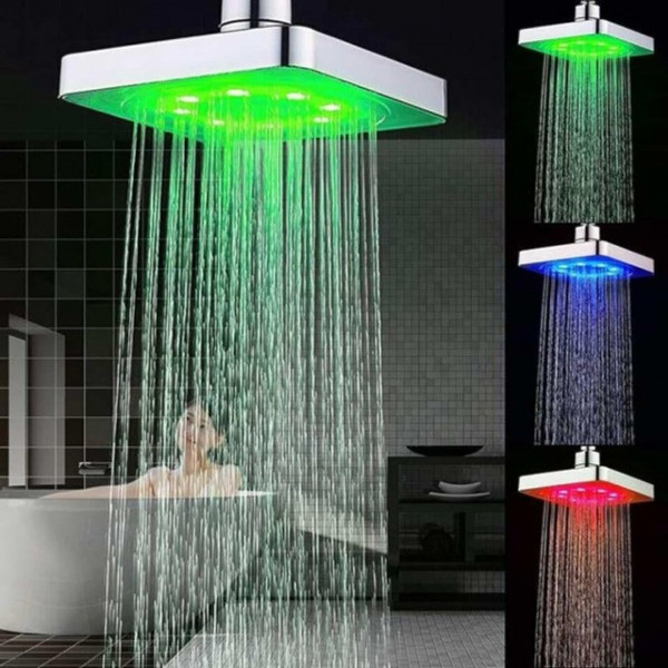 Светодиодная душ-лейка Shower head с LED подсветкой