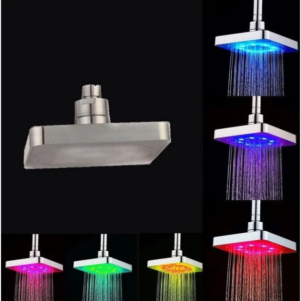 Светодиодная душ-лейка Shower head с LED подсветкой
