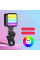 Видеосвет мини LED RGB с аккумулятором и прищепкой AY-83