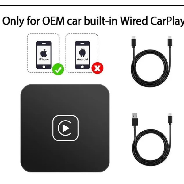 Bluetooth адаптер для CarPlay в автомобиль
