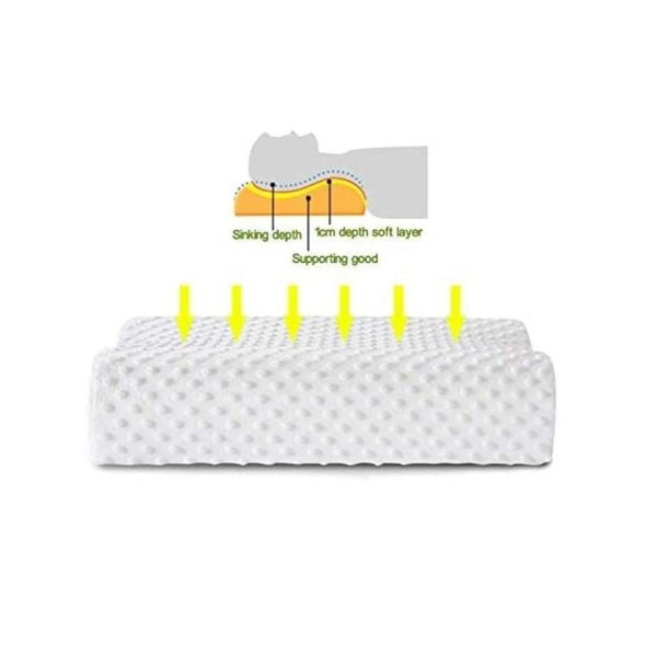 Подушка Memory Latex Pillow с поддержкой шеи и головы, помогает улучшить качество сна
