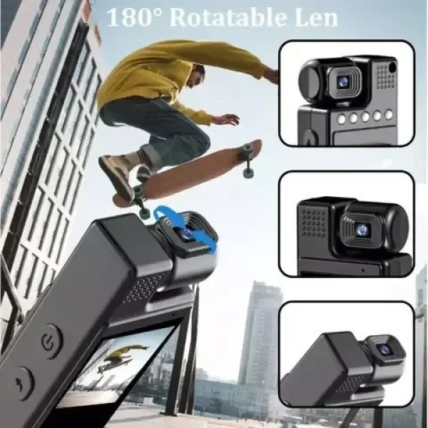 Нагрудная камера L9 Full HD с дисплеем для записи видео с высоким разрешением