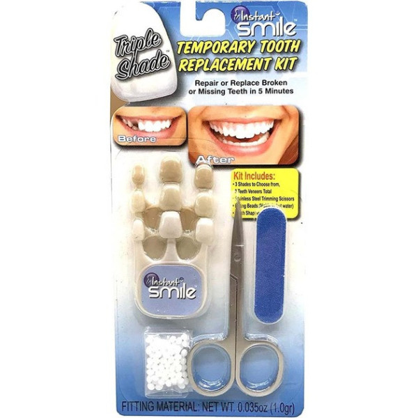 Съемные виниры Instant Smile для временного восстановления зубов
