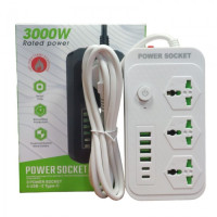 Удлинитель Power Socket J07 с 2 Type-C разъемами и защитой от перегрузок