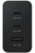 Зарядное устройство 65W Trio 2 Type-C/USB-A с поддержкой быстрой зарядки PD 3.0/SFC/AFC Черное