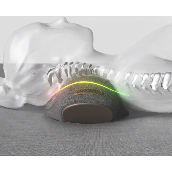 Ортопедична масажна подушка для шиї PILLOW LY-344 3 режими компактна Grey