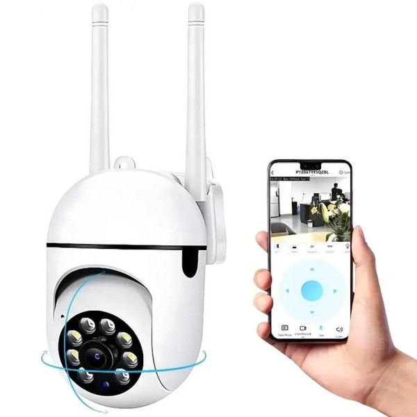 Камера PTZ WiFi с поворотной головкой и управлением через приложение A1-WIFI/IPC-E27-3 2 Мп