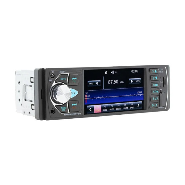 Автомагнитола MP5 с Bluetooth, экран 4.1", 1 DIN 4022D