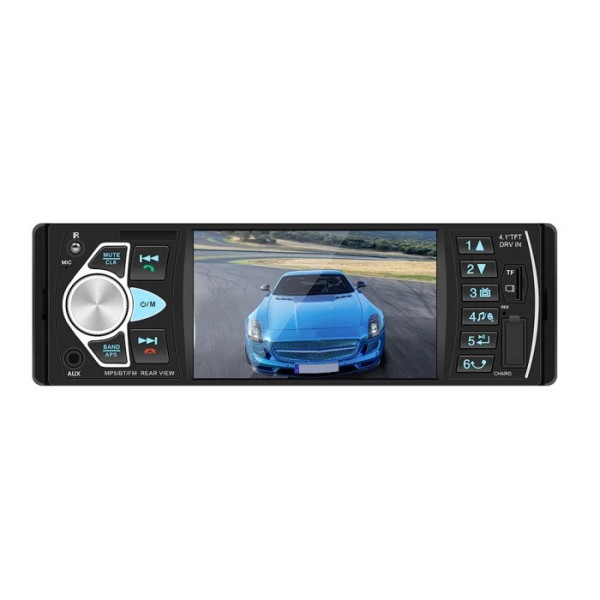 Автомагнитола MP5 с Bluetooth, экран 4.1", 1 DIN 4022D
