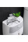 Пластиковый держатель туалетной бумаги с верхней полкой Ecoco Towel Holder AA2-2